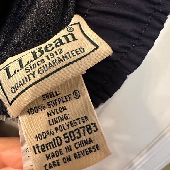 L. L. Bean | XXL Men's Mesh Lined Drawstring Swim Trunks Board Shorts Gray 40 - Picture 7 of 8